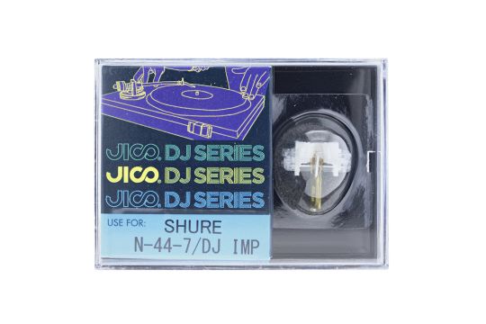 JICO Replacement stylus for Shure N44-7 DJ (N447) Improved stylus (with  guard) - For US Sale Only